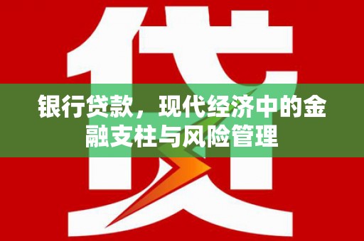 筠连银行贷款，现代经济中的金融支柱与风险管理