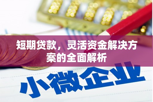 筠连短期贷款，灵活资金解决方案的全面解析