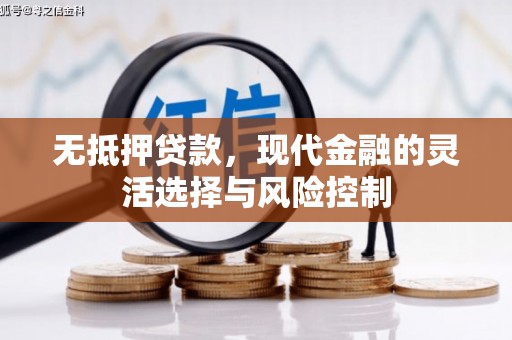 筠连无抵押贷款，现代金融的灵活选择与风险控制