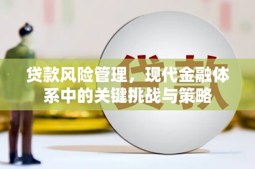 筠连贷款风险管理，现代金融体系中的关键挑战与策略