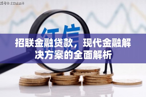 筠连招联金融贷款，现代金融解决方案的全面解析