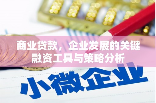 筠连商业贷款，企业发展的关键融资工具与策略分析