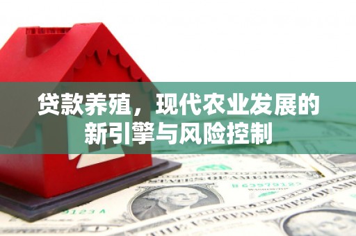 筠连贷款养殖，现代农业发展的新引擎与风险控制