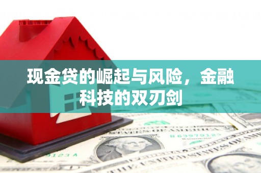 筠连现金贷的崛起与风险，金融科技的双刃剑
