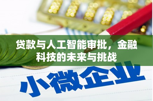 筠连贷款与人工智能审批，金融科技的未来与挑战